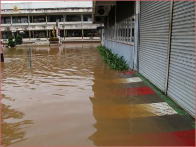 สถานการณ์น้ำท่วมช่างยนต์ 2554